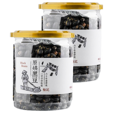 松記 原烘黑豆 200g/罐 台灣零嘴, 2罐