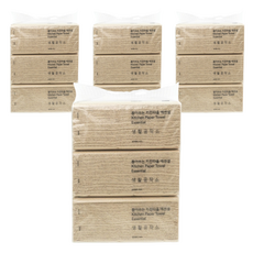 Saengong 生活工作所 抽取式天然紙漿精油廚房紙巾, 100張, 12包