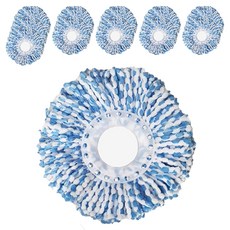 World Clean 旋轉拖把補充包 藍白色, 12個