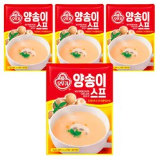 OTTOGI 不倒翁 蘑菇濃湯調理包, 1kg, 4個