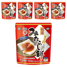 越後製菓 御手薄麻糬 黑糖風味 130g, 5袋