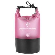 스카위즈 대용량 방수 가방, 핑크