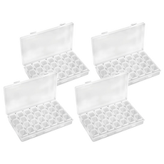 小麥購物 可拆收納盒 28格 PP材質, 透明