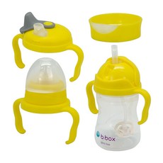 b.box 四合一套裝, 240ml, 1組, 檸檬黃