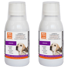 MEN FOR SAN 老年犬貓寵物液態保健品，增強活力, 老年犬貓保健, 2瓶