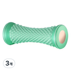 Health First 滾輪腳底指壓器, 3個, 綠色