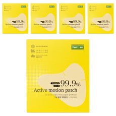 필드온 패치 99.9% 자외선 차단 썬패치 5매입, 25g, 5개