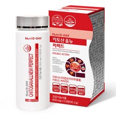 Nutri D-DAY 幾丁聚醣纖活錠, 112顆, 1罐