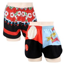 Yes Plus 透氣卡通漫畫平口褲2件組