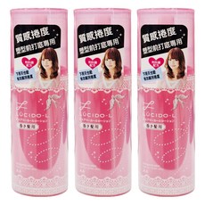 LUCIDO-L 樂絲朵 抗熱塑捲造型打底水 180ml, 3瓶