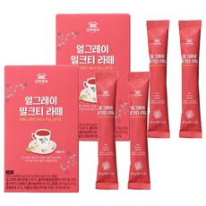 SHILLA MYUNGGUA 伯爵奶茶拿鐵沖泡飲隨身包, 20g, 10條, 2盒
