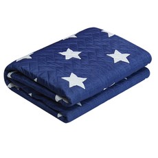 HanilMedical 고급전기요 HL-202SS, 블루앤화이트스타, 미디움 (100 x 180 cm)