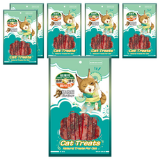 Cat Glory 驕傲貓 泌尿排毛貓薄荷機能雞肉條 6入 貓零食 貓咪保健, 雞肉, 60g