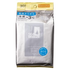 SEA BREEZE 爽身濕紙巾 全身用 冰凍柑橘, 1入, 1包