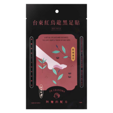 DR.GRANDMA 阿嬤的配方 台東紅烏龍黑足貼, 2片, 1包