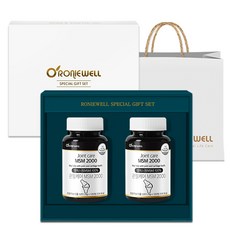 ROnIEWELL MSM 2000補充錠 2罐禮盒組+購物袋, 240顆, 1組