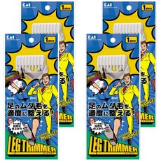 KAI 貝印 男士修腿器, 1入, 4個