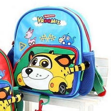 Vroomiz 印花防走失兒童背包, 天空藍, 1個