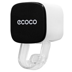ecoco 意可可 Luadi牙膏擠壓器分配器 免打孔, 黑色, 1個