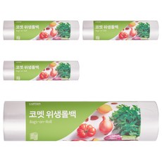 comet 捲筒型食物保鮮袋, XL(35 x 45cm), 500張, 4個