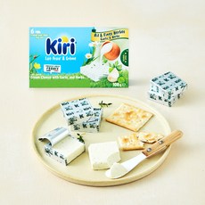 끼리 갈릭앤허브 크림치즈, 18g, 6개입, 1개