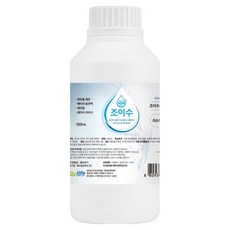 조이수 초순수 3차 살균 정제수, 1개, 500ml