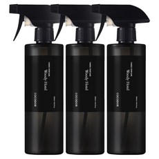 코코도르 패브릭 퍼퓸 섬유탈취제 우디호텔 본품, 3개, 500ml