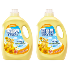 Snuggle 熊寶貝 衣物柔軟精 陽光馨香, 3.2L, 2桶