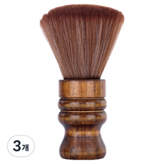 潔淨刮鬍專用刮鬍泡刷 第2型, 3個, 1入