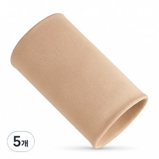 手腕護具 壓力彈性束帶 米色, 5個