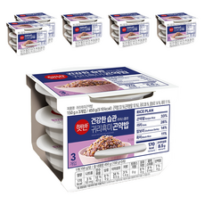 햇반 귀리흑미곤약밥, 150g, 18개