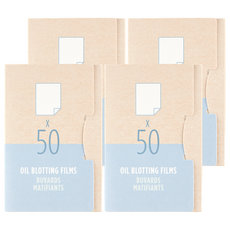 日常美容工具膜油紙, 50入, 4個
