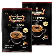 TNI KING COFFEE King咖啡 濃縮咖啡, 2.5克, 25入, 2個