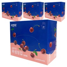 락앤락 실용적인 위생장갑, 4개, 500개