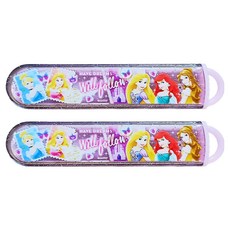 Skater 牙刷收納盒, 迪士尼公主 粉紫色, 2個