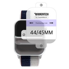 Rorentech 蘋果手錶水凝膠全覆蓋螢幕保護貼 (2入), 1組, 透明