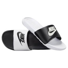 NIKE 耐吉 男款 VICTORI ONE SLIDE MIX 拖鞋 DD0234-100, 28cm, 黑色 + 白色