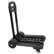 萬向輕便四輪手推車 折疊設計 穩定 靈活轉向 居家購物旅行搬家適用, 1個