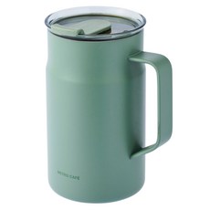 LocknLock 樂扣樂扣 Metro 陶瓷馬克杯 LHC4282C, 1個, 卡其色, 600ml