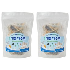 퍼기 어린이 6종해물 채수팩 10개입, 6종 해물, 100g, 2개