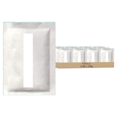 FaSoLa 多用途室內鞋用吸濕除臭包 自黏款 Set 6包, 白色 7.5x10.5cm, 竹炭 硅藻, 香茅味, 108g, 2組