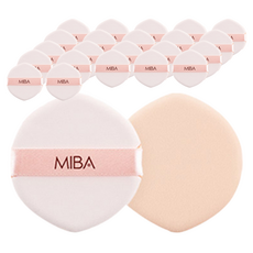 Miva Makeup Royal Petal Puff 2p, 12個, 象牙白
