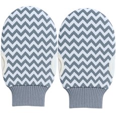 Vitabello 低刺激去角質手套, 藍色, 2個, 1入