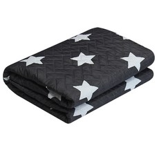 HanilMedical 고급전기요 HL-202SS, 블랙앤화이트스타, 미디움(100 x 180 cm)