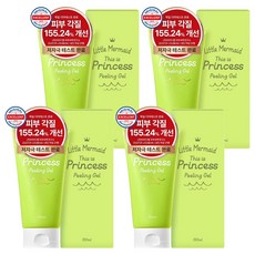 뷰티레시피 리틀머메이드 디스 이즈 프린세스 필링젤, 150ml, 4개