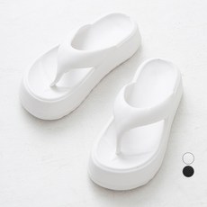 CARET 女款EVA氣墊增高厚底人字拖