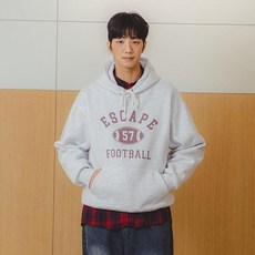 ALVINCLO 男女通用 Escape 寬鬆版連帽T恤 AVH924
