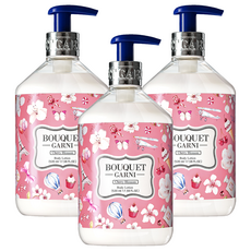 부케가르니 바디로션 체리 블라썸, 520ml, 3개