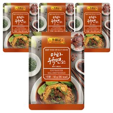 이금기 마라우육면소스, 50g, 4개