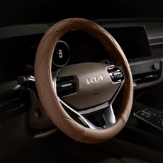 AIMBAN 車用編織第2代方向盤套, 哈瓦那棕色